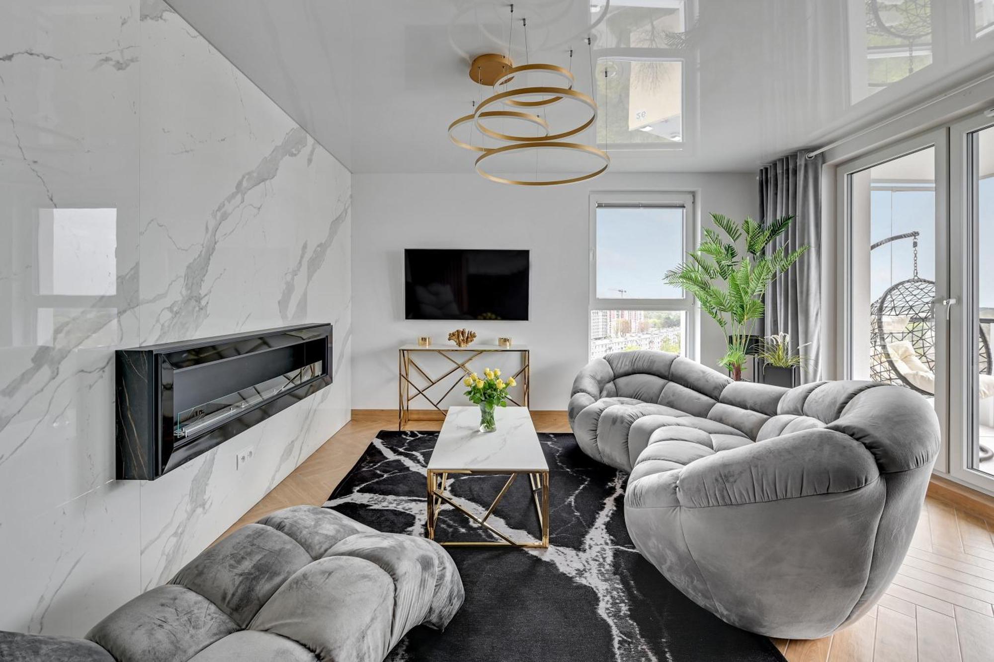 Luxury Voyager - Sea View Apartment Gdansk Exterior photo