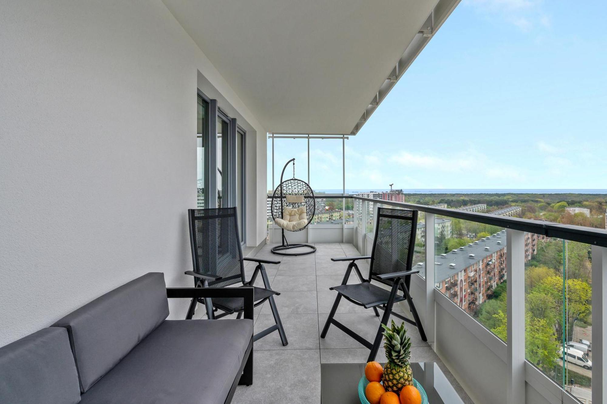 Luxury Voyager - Sea View Apartment Gdansk Exterior photo