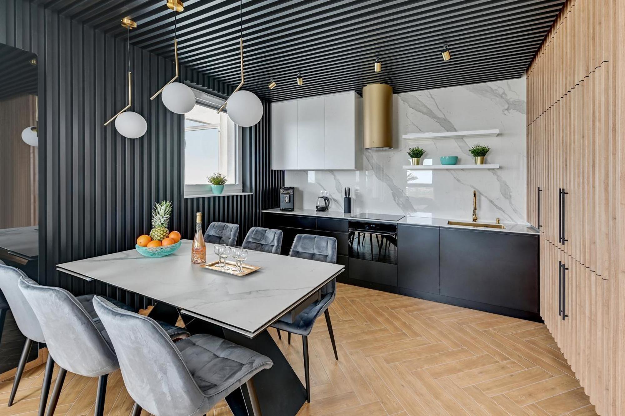 Luxury Voyager - Sea View Apartment Gdansk Exterior photo
