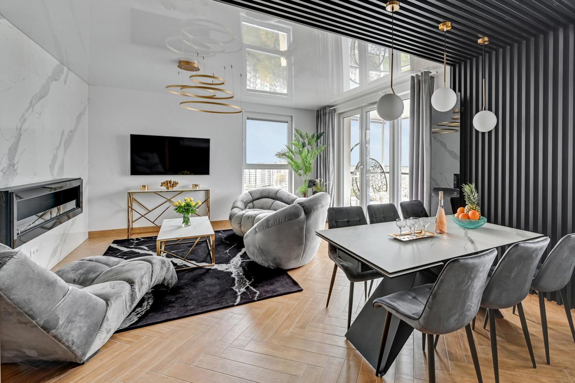 Luxury Voyager - Sea View Apartment Gdansk Exterior photo
